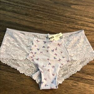 Lace Butterfly Print‎ Panties
